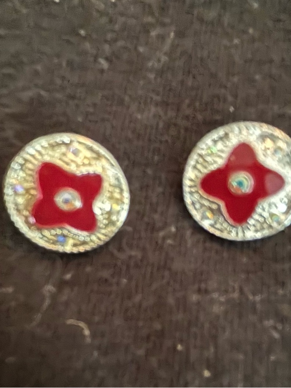 Silver and Purple Original Style Dots.